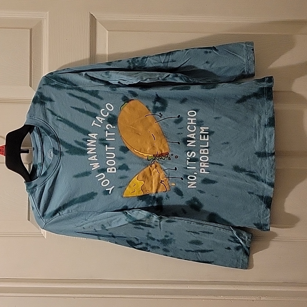 Wonder Nation Kids Size L(10-12) tie dye long sleeve shirt